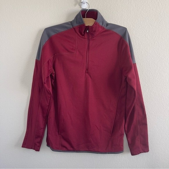 Under Armour 3/4 Zip Hoodie Pullover Adult Small - Good Condition - Picture 1 of 8